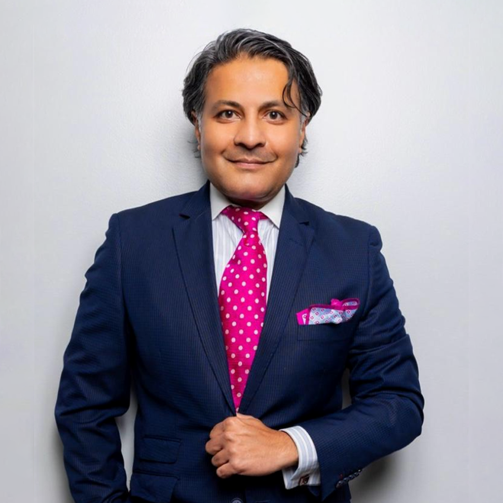 Dr Dhaval Patel in a clinical setting, Chicago