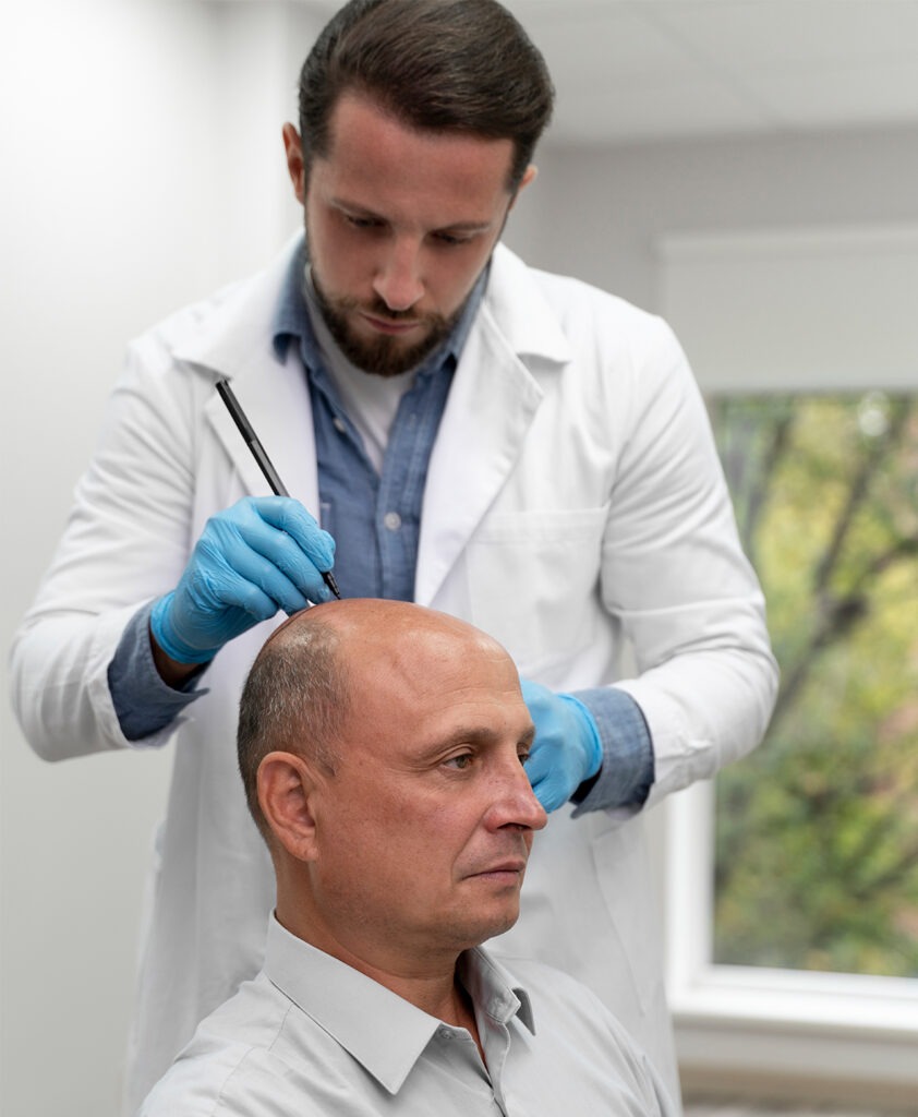 scalp assessment, hair restoration consultation, chicago